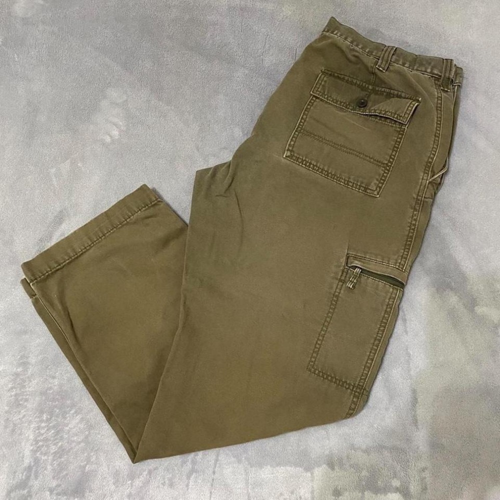 Army Green Dockers Cargo Pants